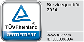 Auto Zens KG ist von TÜV Rheinland zertifiziert Bild mit Zertifikat von TÜV-Rheinland